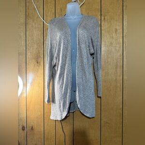 Charlotte Russe Light Open-Front Cardigan